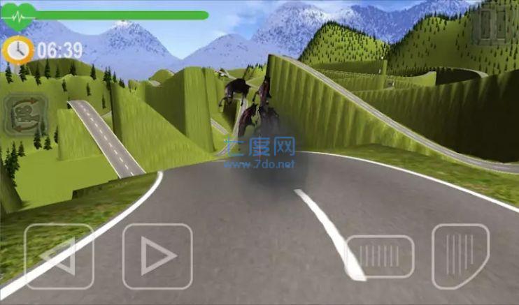 僵尸公路自行车司机