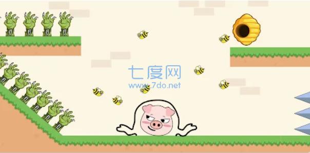 疯狂猪猪画线救援游戏截图0
