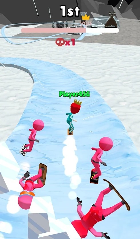 冰雪竞赛游戏官方安卓版（Snow Racing） 截图0