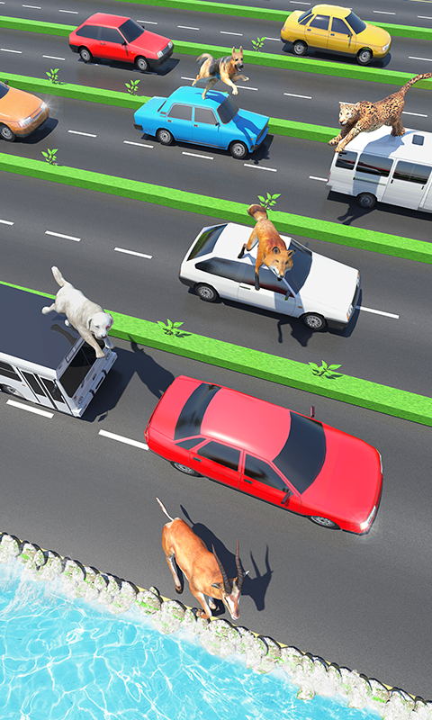 动物公路跳跃截图0