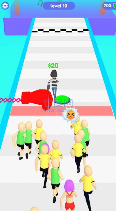 抢钱奔跑3D游戏