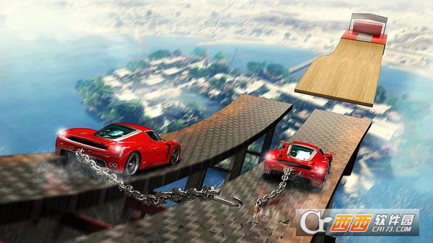 Chained Car Racing Drive Adventure(链式汽车赛跑驾驶冒险) v1.0