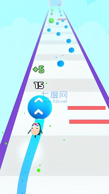 字母滚动球游戏