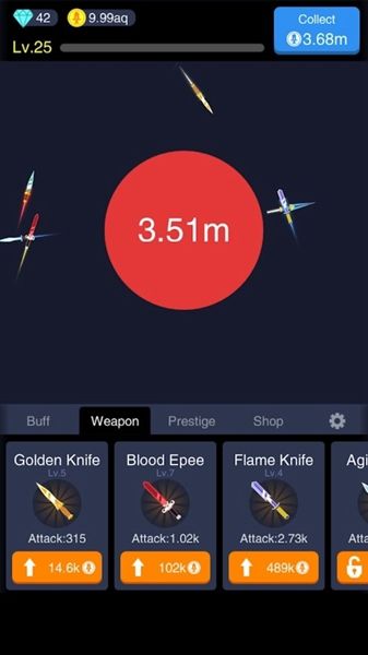 放置之刃手机游戏最新安卓版下载地址（Idle Knife）图片1
