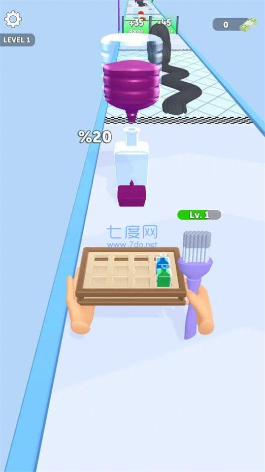 冲刺画头发截图2