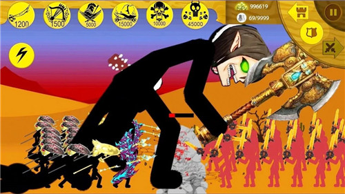 火柴人战争2021破解版无限钻石