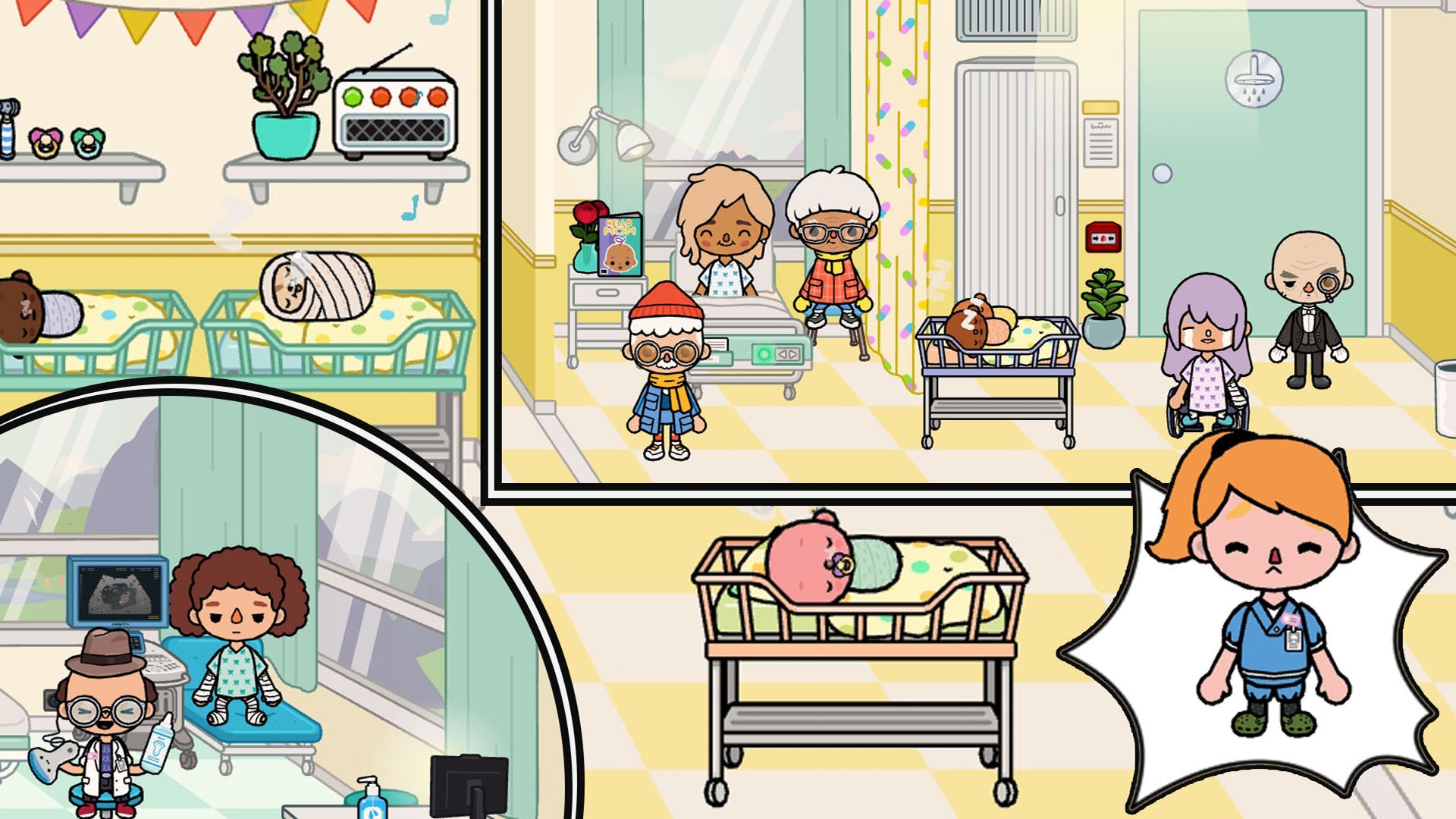 托卡世界医生护士游戏完整版图片1