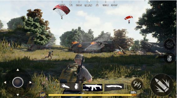 跳伞吃鸡求生手机官方版图片1