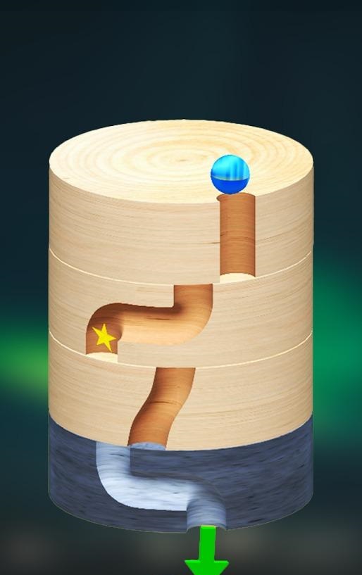 滑球迷宫游戏安卓官方版（Stack Ball Roll）图片1