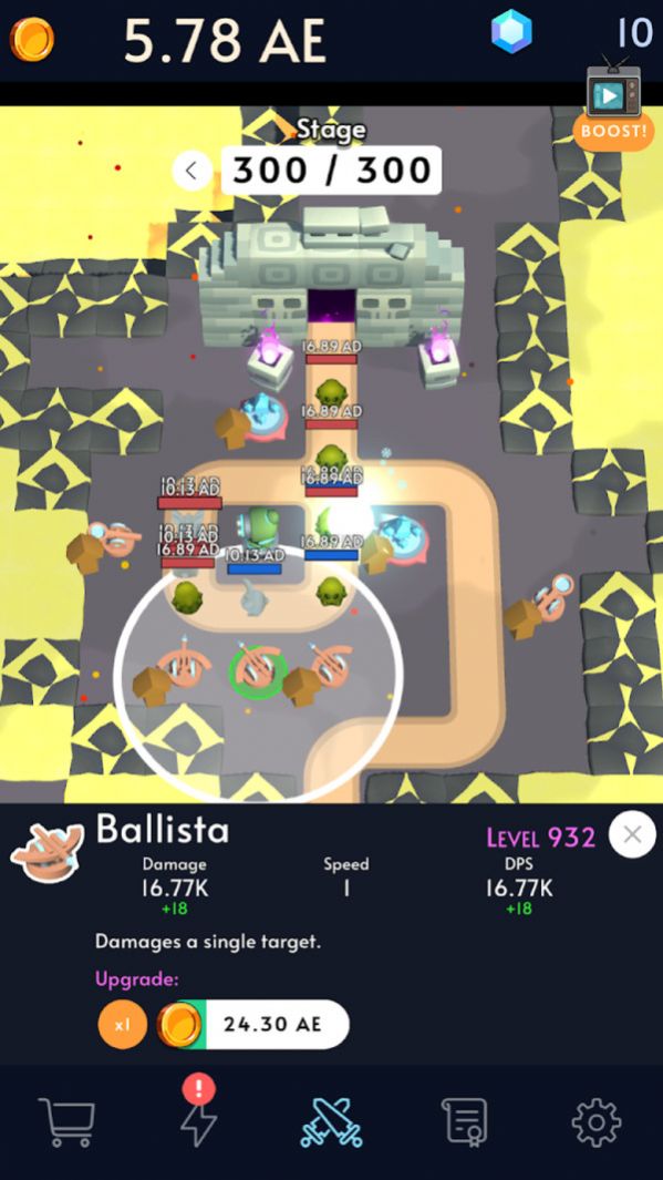 空闲防御战游戏免费金币最新版  v5.1.1