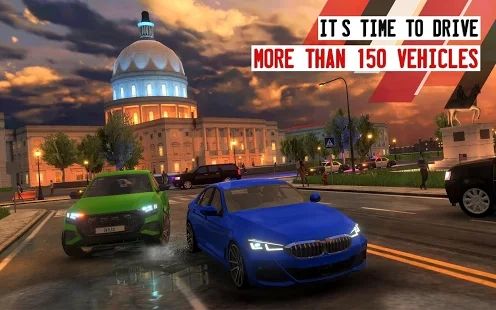 城市汽车模拟驾驶2020中文汉化最新版（citycardriving2020）图片1