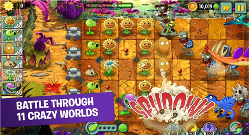 pvz2国际版全植物满级破解版下载截图2