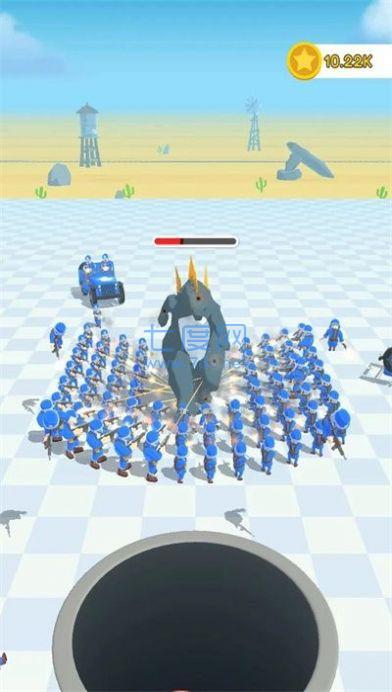 人群袭击Roller Raid