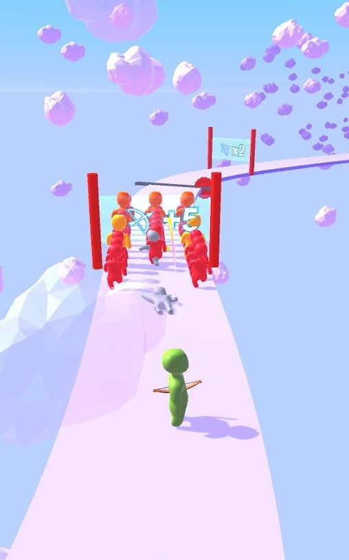 箭射小红人游戏官方版（Crowd Shoot 3D: Archer Chase）  v5.3.2