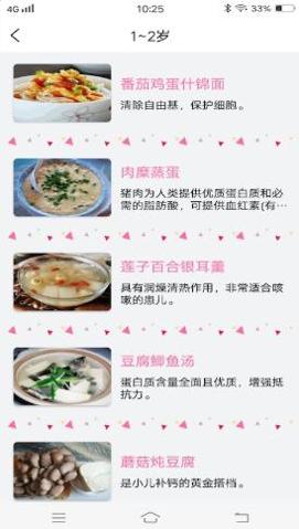 婴儿食谱大全截图0