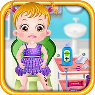 可爱宝贝受伤了