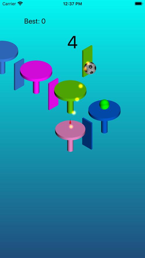 左右跳球3D截图2