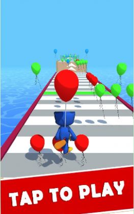 波比气球游戏安卓官方版（Poppy Balloon Run） 截图1
