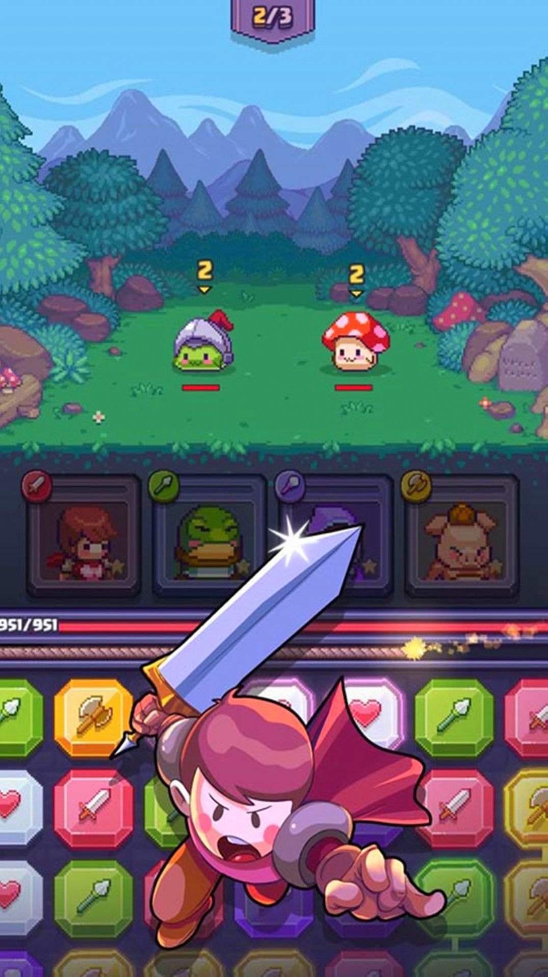 迷你勇士历险游戏官方版图片1