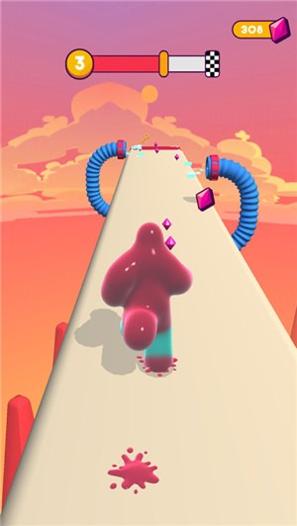 果冻人快跑3D截图2