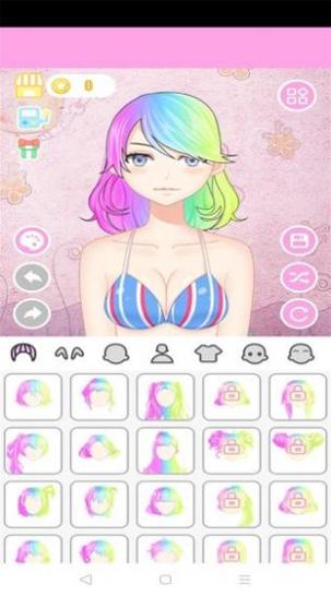 粉彩萌娘换装系统截图1