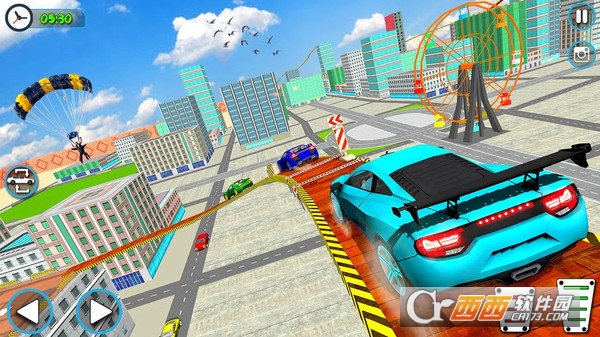 疯狂汽车城特技表演 v1.0 安卓版