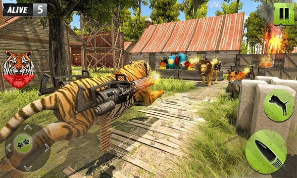 机器剑齿虎大战  v1.0