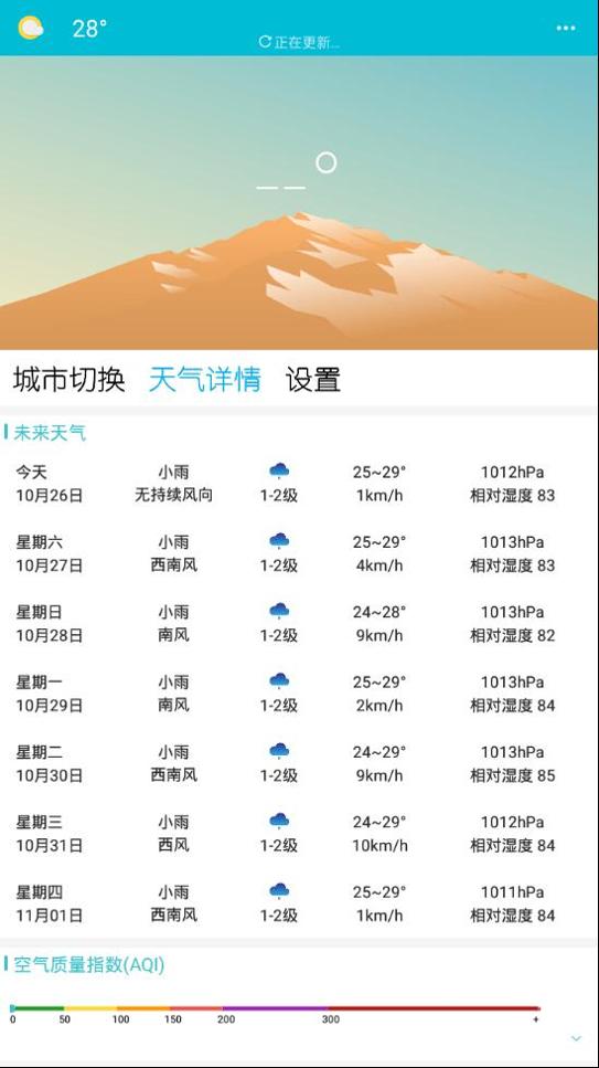 小虎天气app截图2