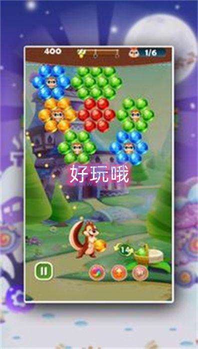 松鼠泡泡射手(Squirrel Bubble Shooter)