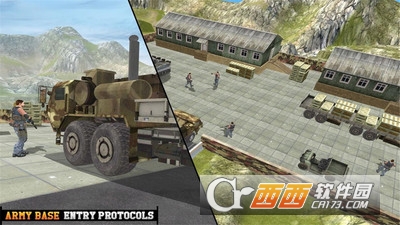 军队卡车汽油运输游戏 v1.0 安卓版