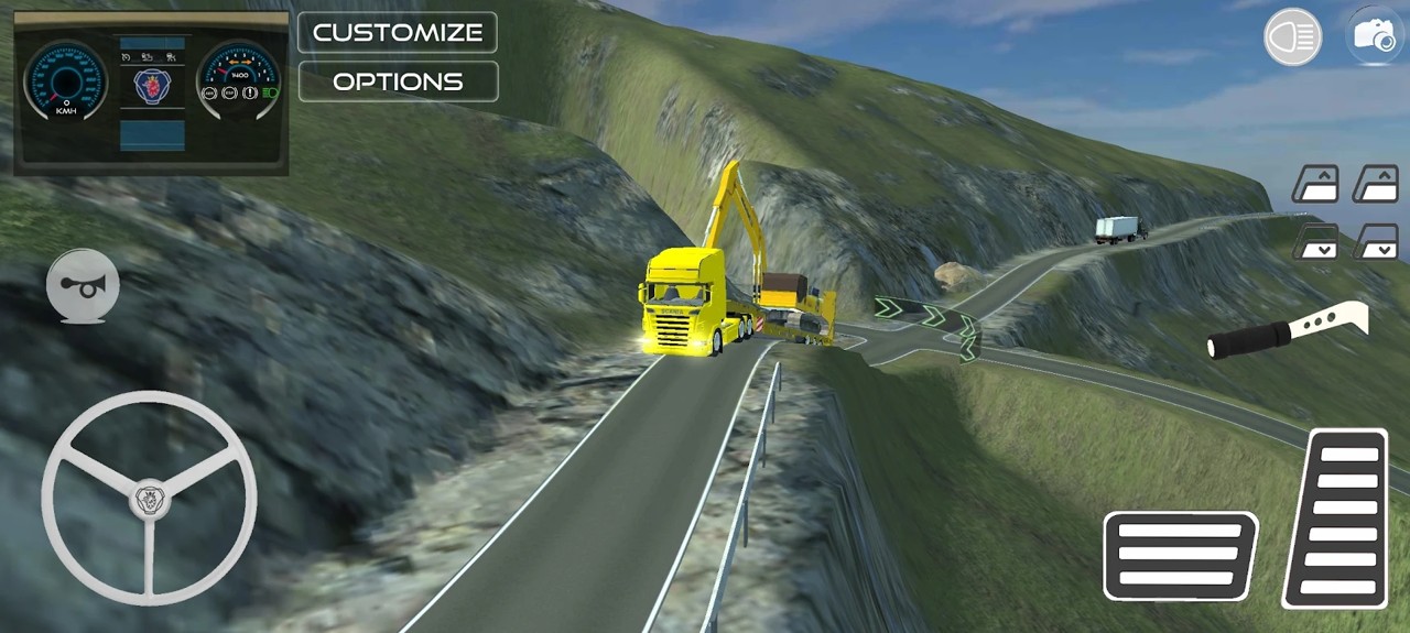 危险的道路卡车司机游戏中文版（Dangerous Roads Trucker）  v4.3.1