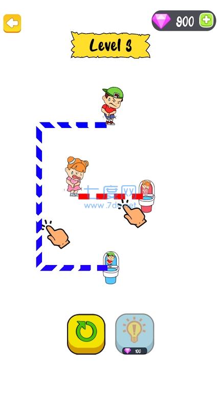 如厕热潮Toilet RushDrawPuzzle截图2