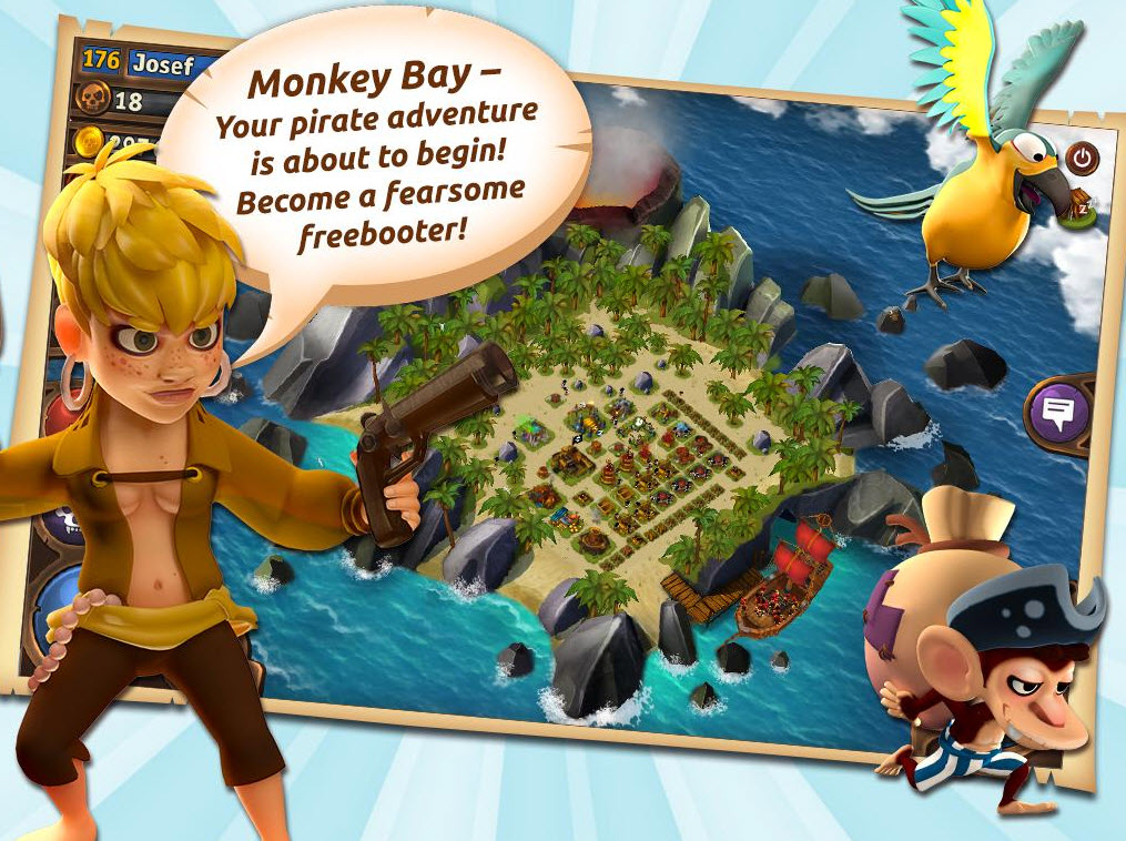 猴子海湾海盗岛 1.0.4 安卓版