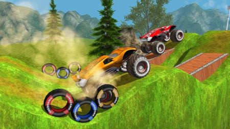 越野怪兽卡车驾驶Off Road Monster Truck Driving截图1