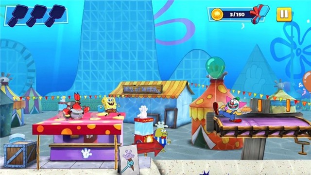 海绵宝宝蟹堡追击令游戏截图2