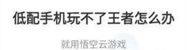 悟空云游戏