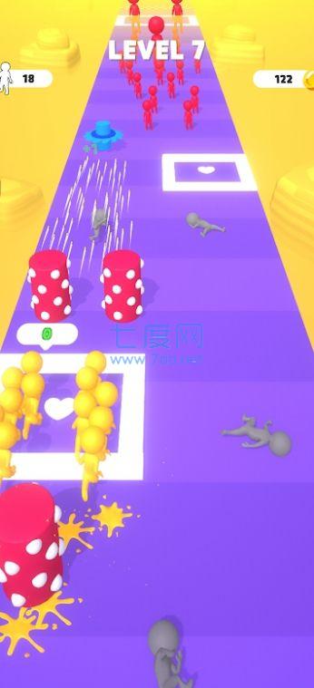 人群数量增长跑游戏截图0