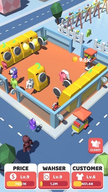 Laundry Idle(Idle Laundry)