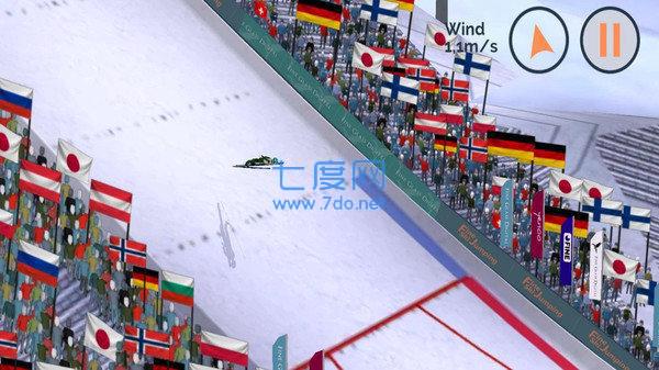 滑雪跳跃3D