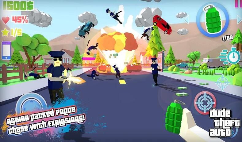 盗窃汽车 开放世界沙盒游戏 v3.1.5