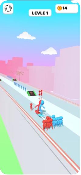 红蓝双色跑截图0