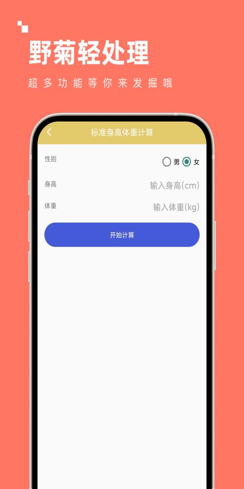 野菊轻处理截图1