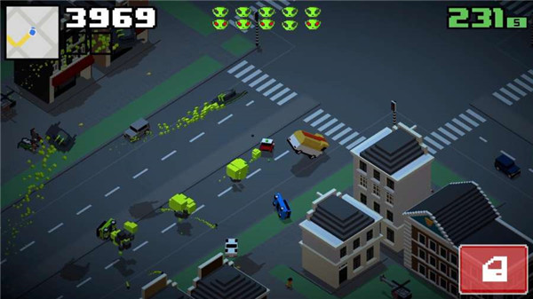 像素公路狂飙2中文版截图1