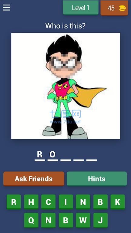 少年泰坦答题大挑战TeenTitans GOQuiz截图2