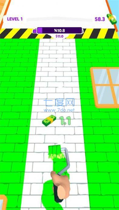 绘制笔刷跑酷游戏截图1
