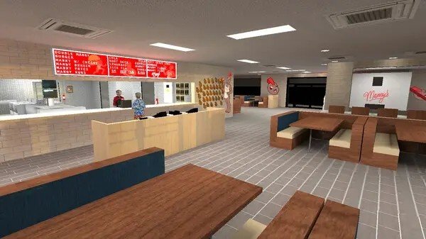 曼尼汉堡店恐怖游戏