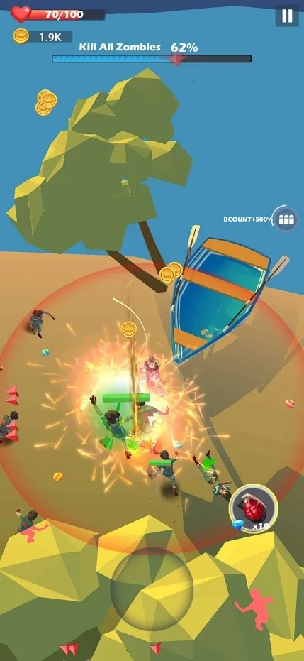 疯狂僵尸快速射击截图2