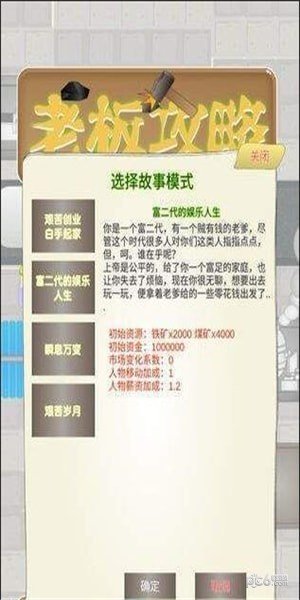 老板攻略 版本：v0.1.7012