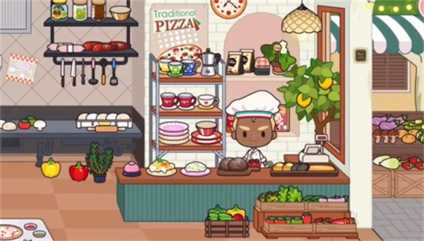 米加小镇世界披萨店