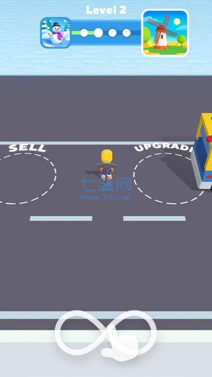 刮去地砖游戏Slice Master截图1